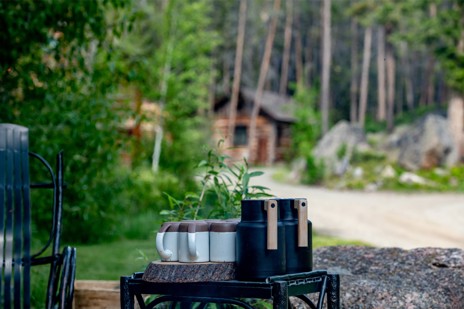 Chef-prepared breakfast and coffee